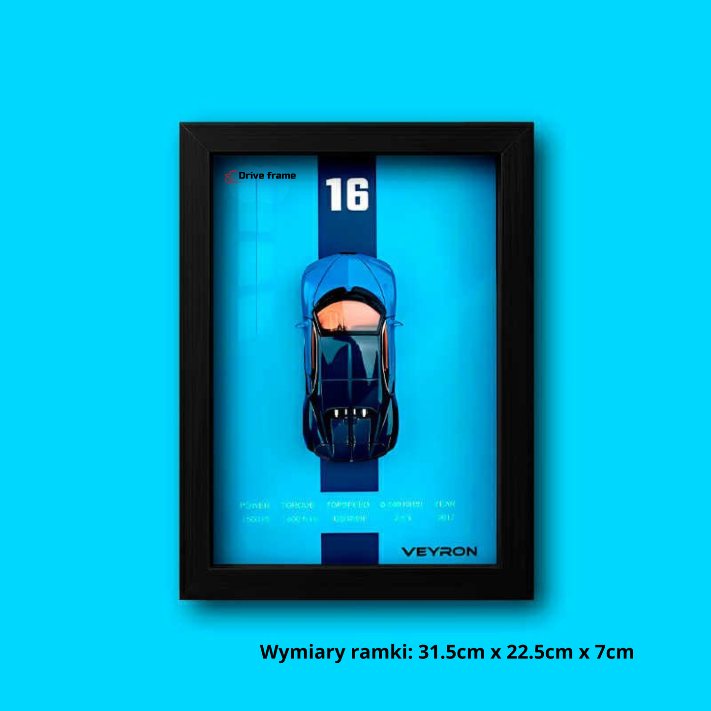 Ramka 3D z samochodem – Driveframe™