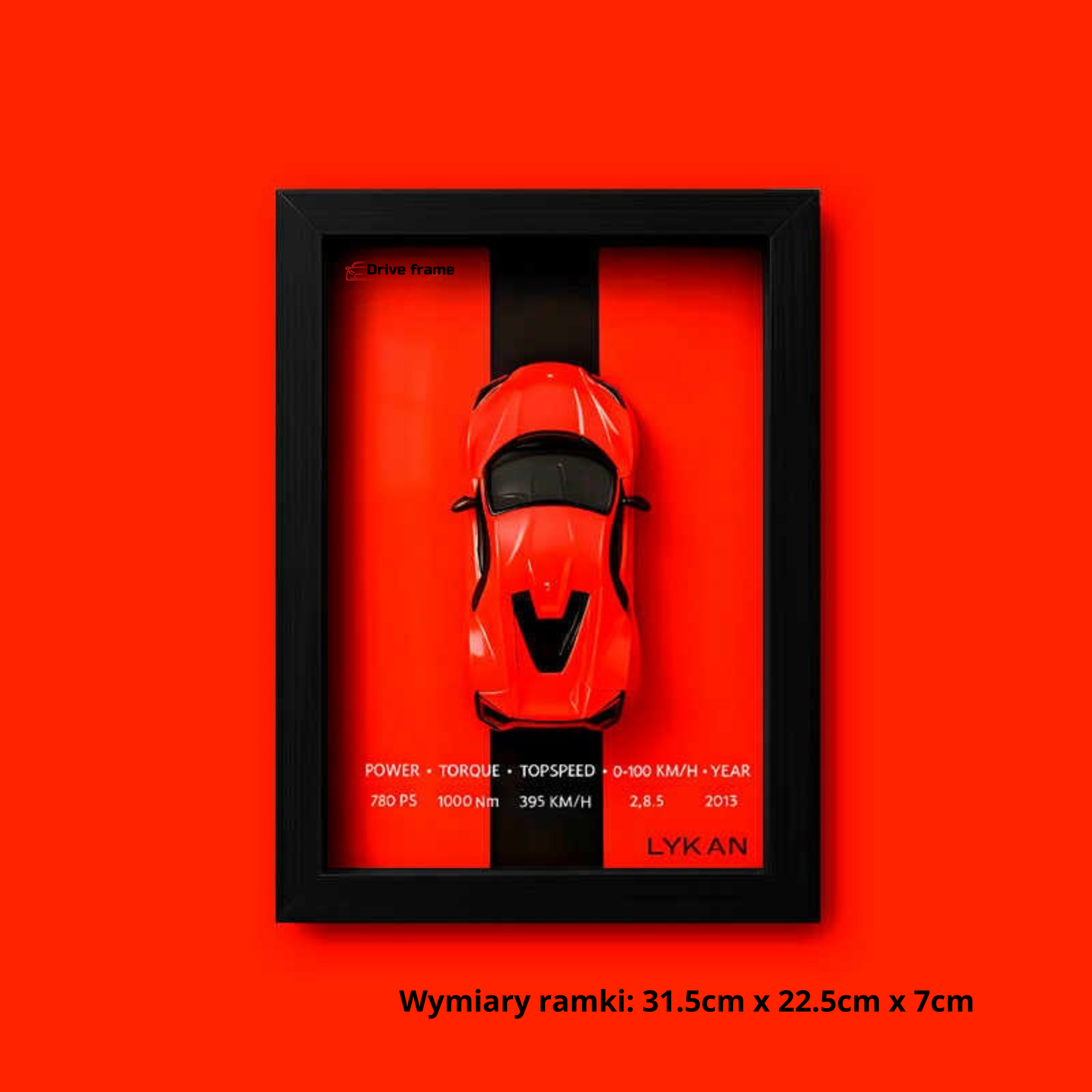 Ramka 3D z samochodem – Driveframe™