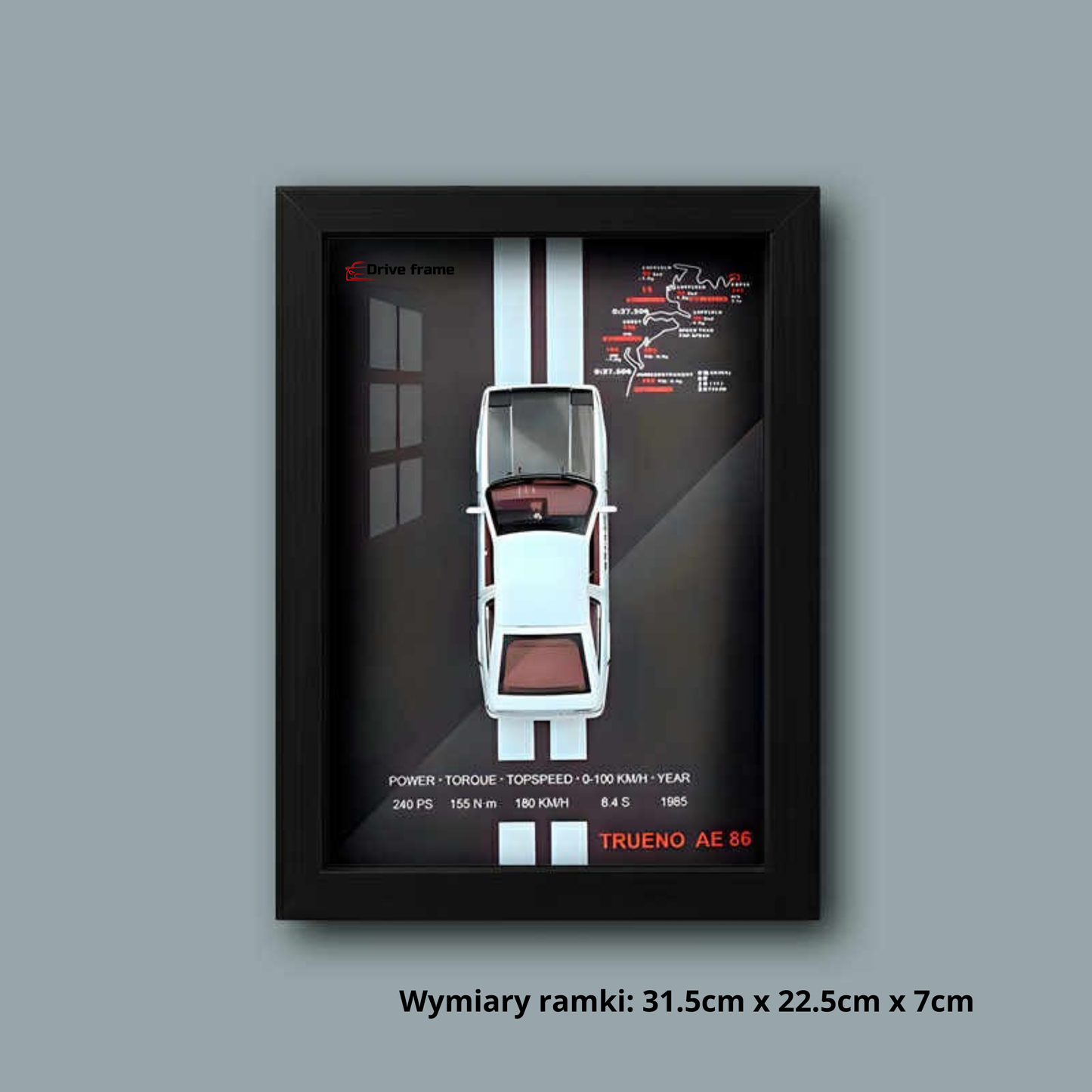 Ramka 3D z samochodem – Driveframe™