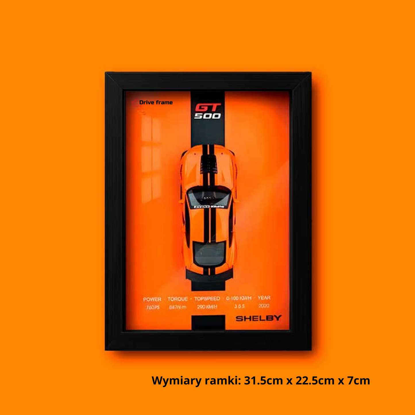 Ramka 3D z samochodem – Driveframe™